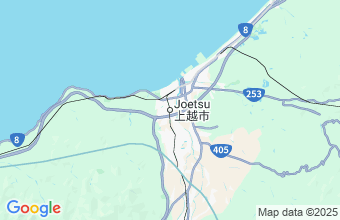 Map of Joetsu-shi