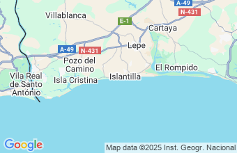 Map of Islantilla