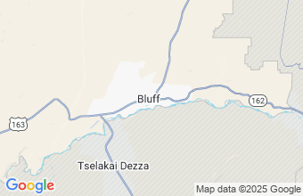 Map of Bluff