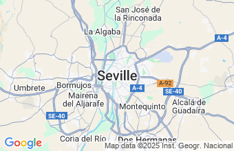 Map of Sevillle