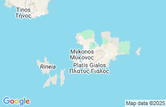 Map of Mykonos