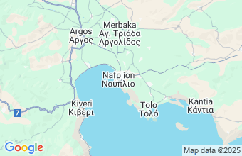 Map of Nafplio