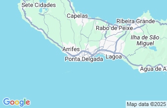 Map of Ponta Delgada