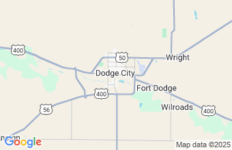 Map of Dodge City