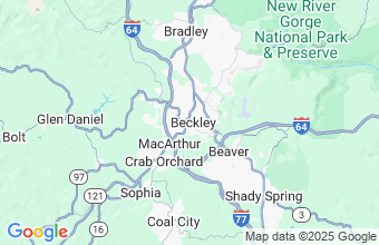 Map of Beckley