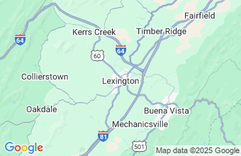 Map of Lexington