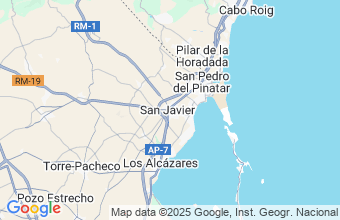 Map of SAN JAVIER
