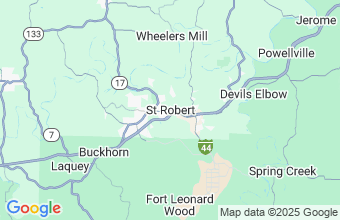 Map of St Roberts