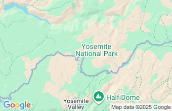 Map of Yosemite National Park