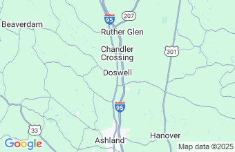 Map of Doswell