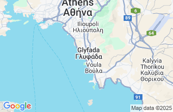 Map of Glyfada