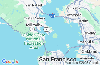 Map of Tiburon