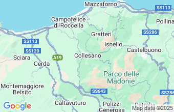 Map of Collesano