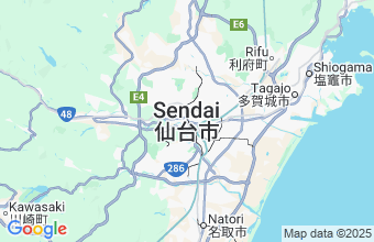 Map of Sendai