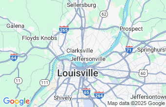 Map of Jeffersonville