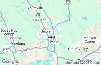 Map of Napa Valley