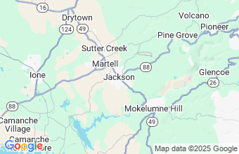 Map of Jackson