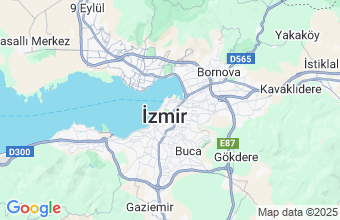 Map of Izmir