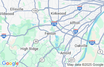 Map of Fenton