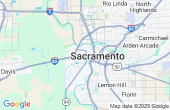 Map of West Sacramento
