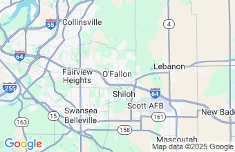 Map of O'Fallon