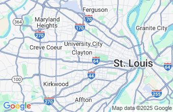 Map of Clayton