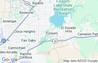Map of Folsom