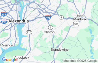 Map of Clinton