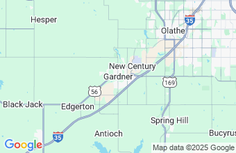 Map of Gardner