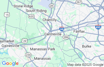 Map of Centreville