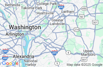 Map of Capitol Heights