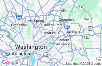 Map of Hyattsville