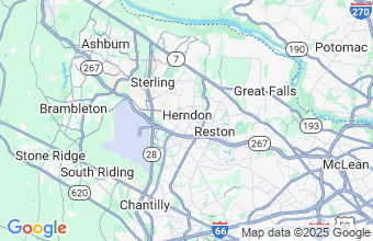 Map of Herndon