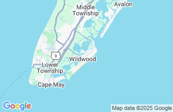 Map of Wildwood