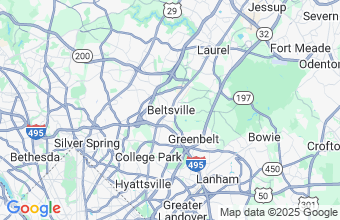 Map of Beltsville