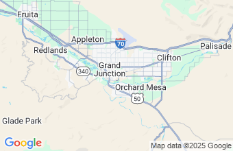 Map of Grand Junction