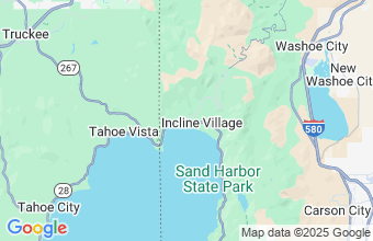 Map of Incline Village