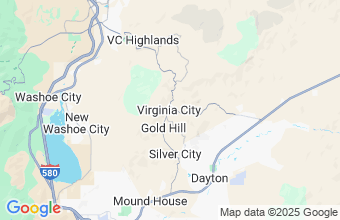 Map of Virginia City