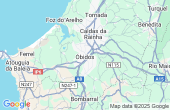 Map of Obidos