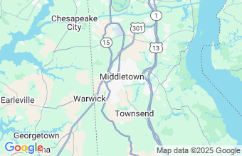 Map of Middletown