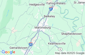 Map of Martinsburg