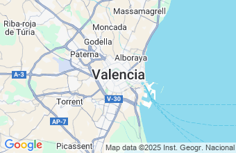 Map of Valencia