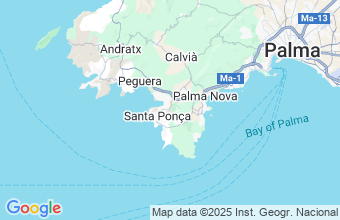Map of Santa Ponsa