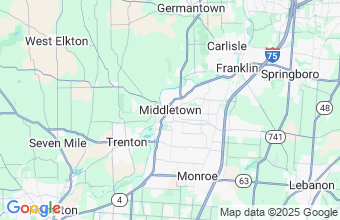 Map of Middletown