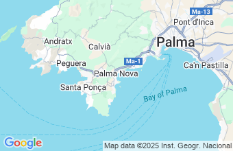 Map of Palma Nova