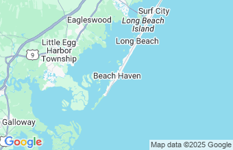 Map of Beach Haven