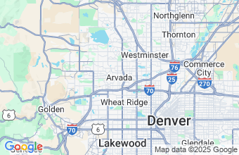 Map of Arvada
