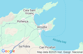 Map of Alcudia