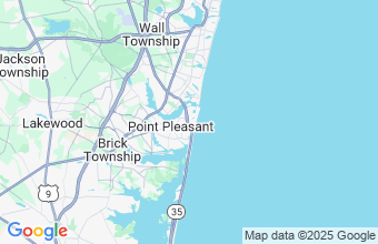 Map of Point Pleasant Beach