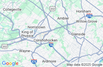 Map of Plymouth Meeting